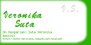 veronika suta business card
